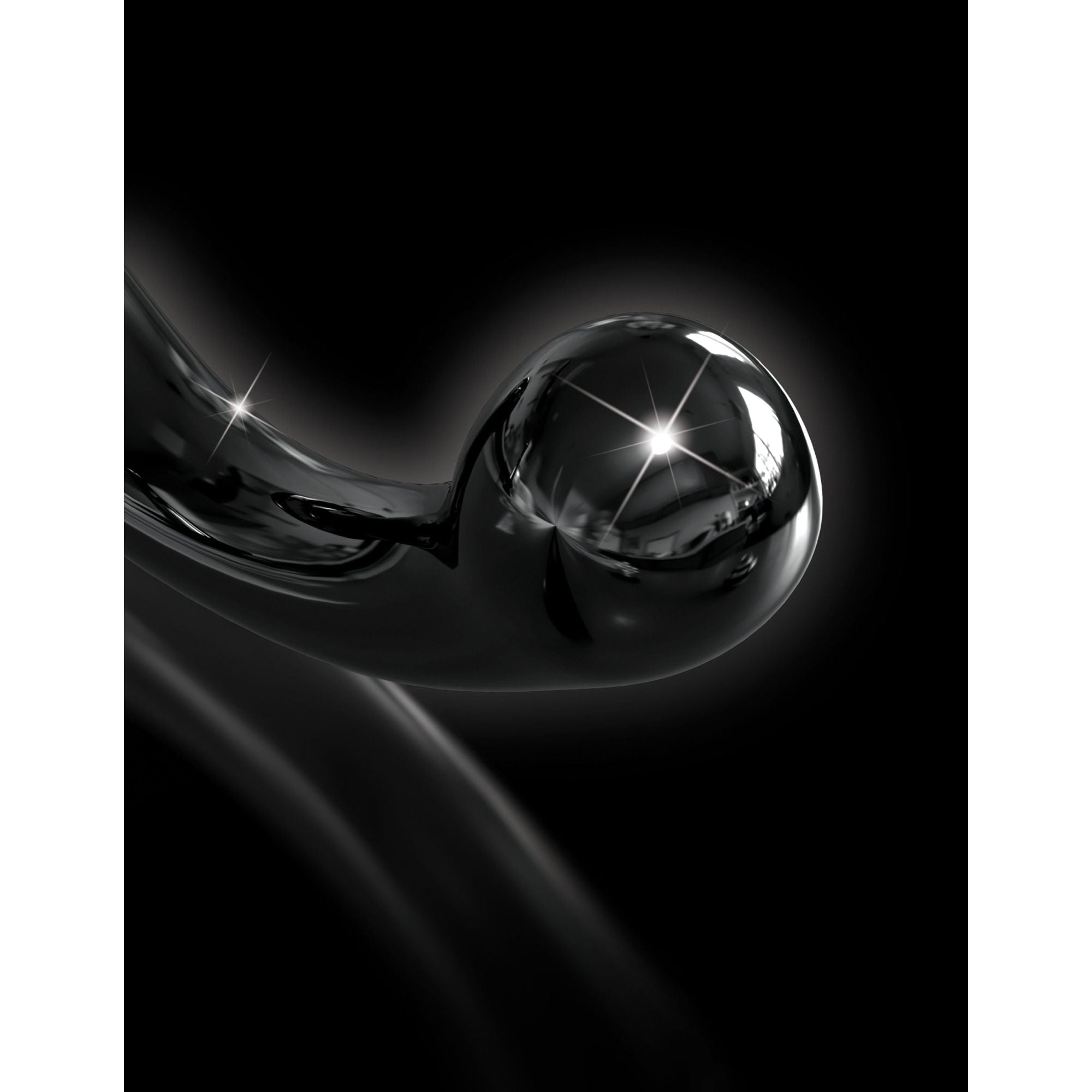 Icicles No 87 G-spot Suction Cup Glass Dildo